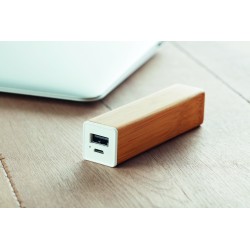 Powerbank de bambú Powerbam 2200 mAh