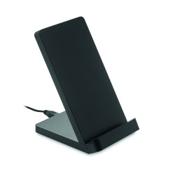 Cargador inalámbrico con soporte de bambú Wirestand