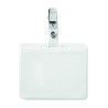 Identificador de PVC con clip Clipbadge
