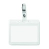 Identificador de PVC con clip Clipbadge