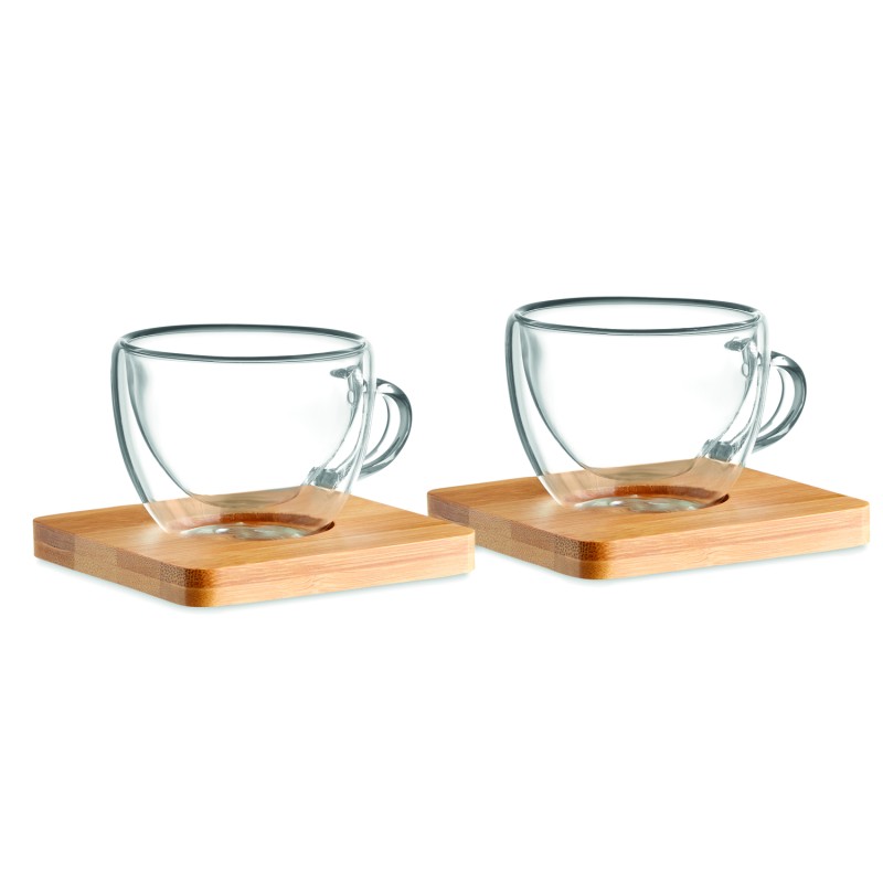 Juego de 2 tazas de café espresso Belize