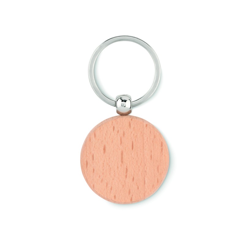Llavero redondo de madera Toty Wood