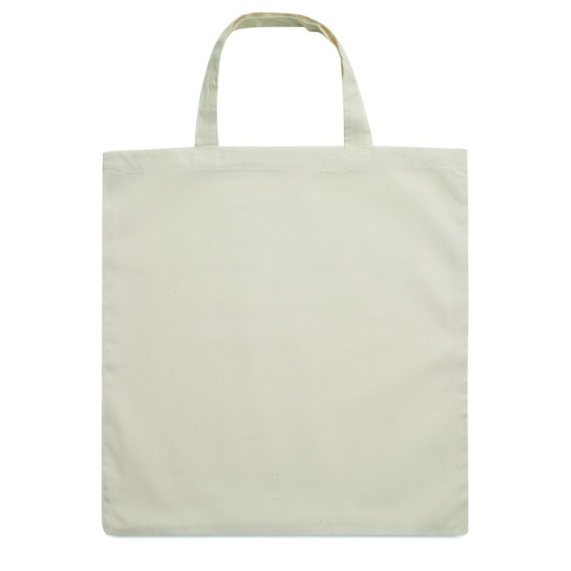 Bolsa de algodón 140 g/m² con asas cortas Marketa +
