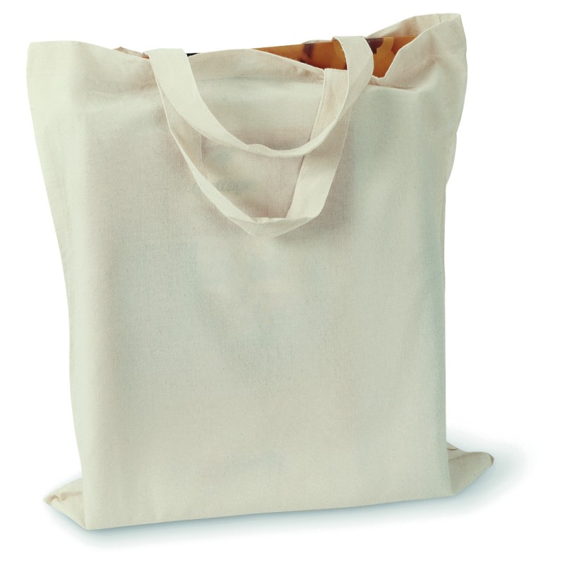 Bolsa de algodón 140 g/m² con asas cortas Marketa +