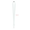 Lanyard de poliéster con clip extensible Zip Lanyard