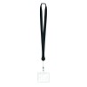 Lanyard de poliéster con clip extensible Zip Lanyard