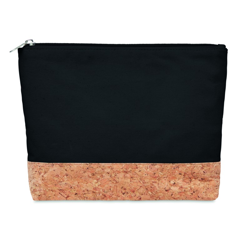 Neceser de algodón con base de corcho Porto Bag