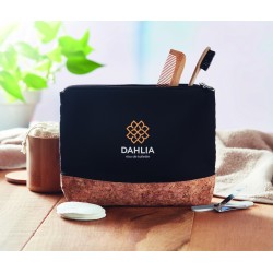 Neceser de algodón con base de corcho Porto Bag