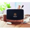 Neceser de algodón con base de corcho Porto Bag