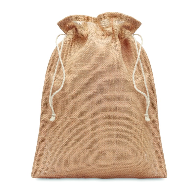 Bolsa de regalo de yute pequeña Jute Small