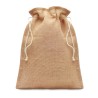 Bolsa de regalo de yute pequeña Jute Small