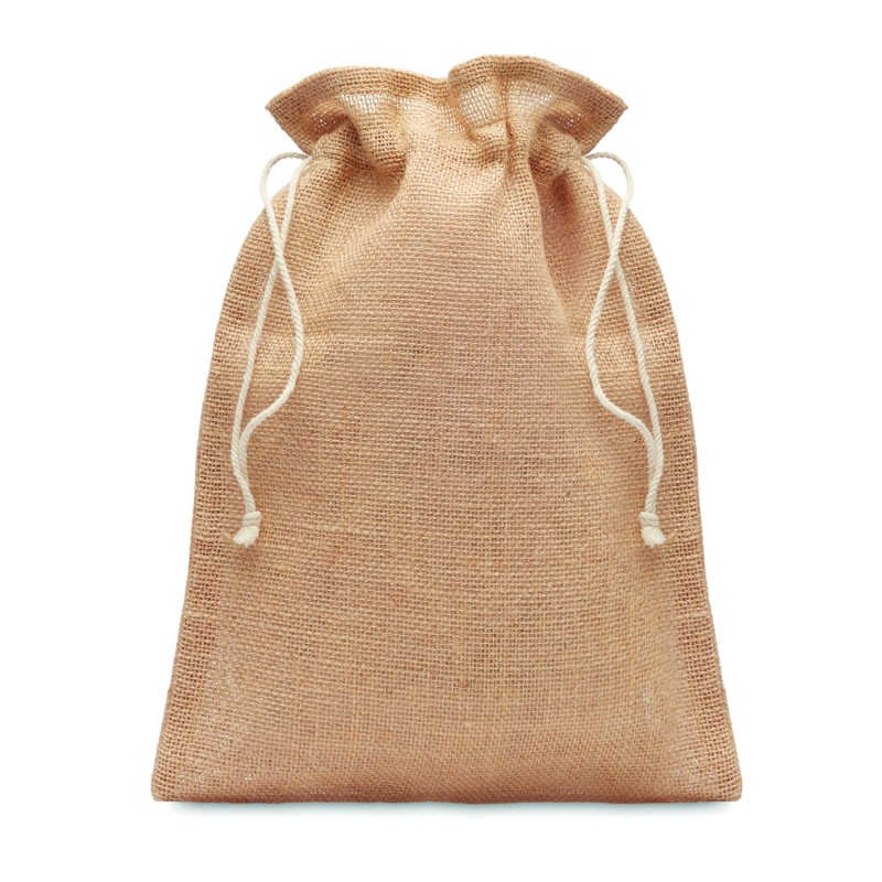 Bolsa de regalo de yute mediana Jute Medium