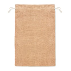 Bolsa de regalo de yute grande Jute Large