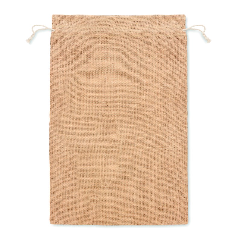 Bolsa de regalo de yute grande Jute Large