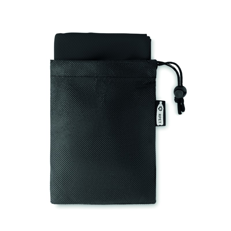 Toalla deportiva RPET con bolsa Tuko RPET