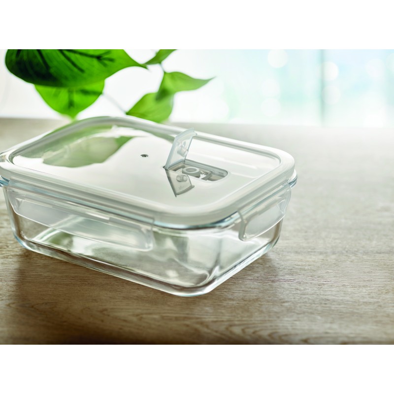 Fiambrera de vidrio borosilicato Praga Lunchbox 900 ml