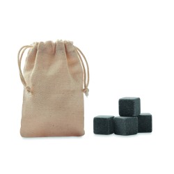 Set de 4 cubitos de piedra...