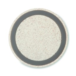 Cargador inalámbrico de paja de trigo Plato+