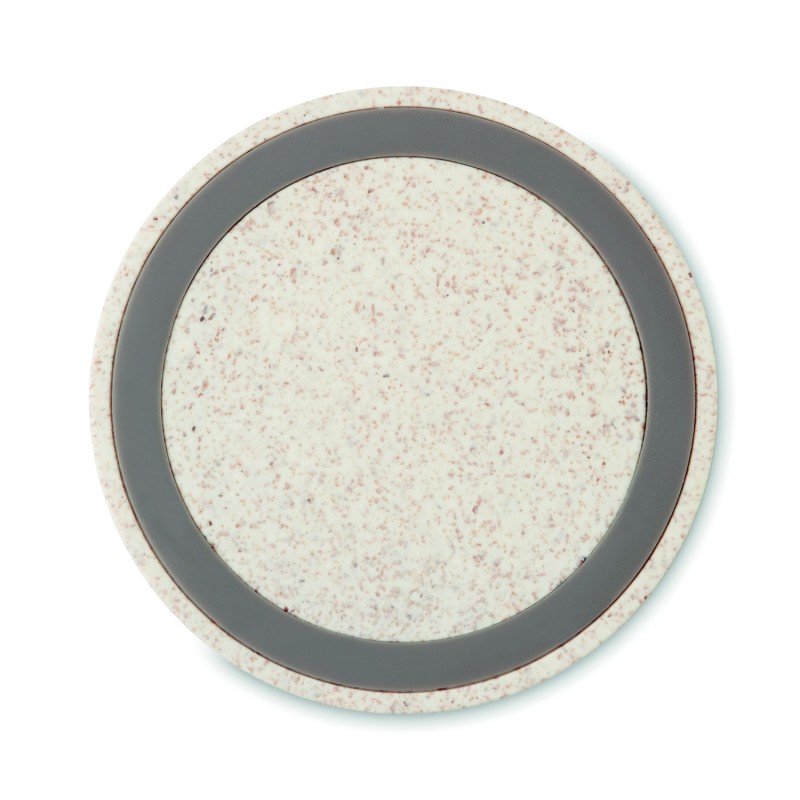 Cargador inalámbrico de paja de trigo Plato+