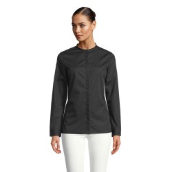 Camisa de cuello mao de mujer Bart