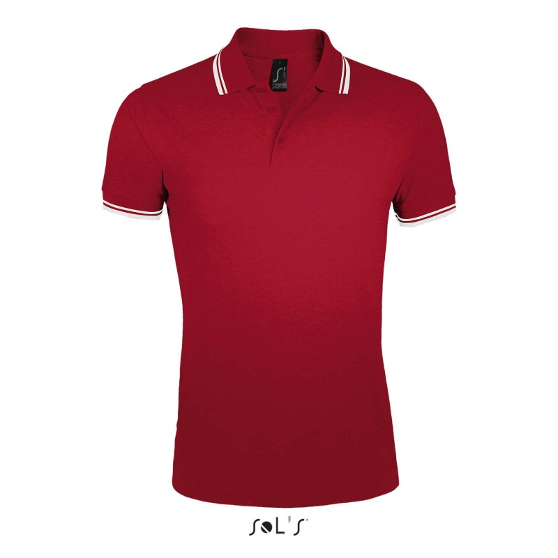Polo de algodón de hombre Pasadena