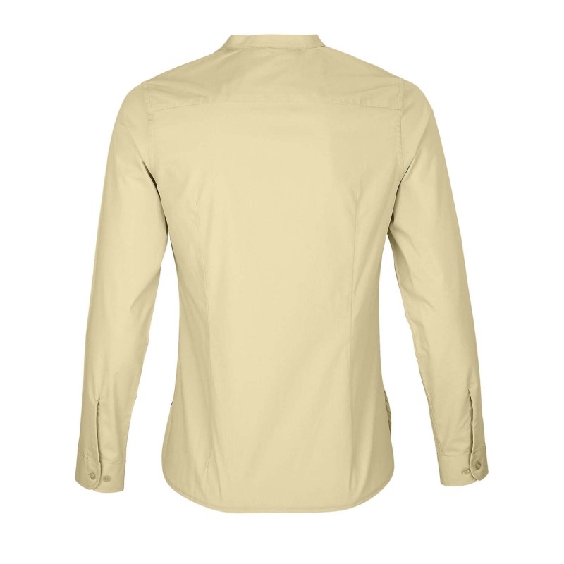 Camisa de cuello mao de mujer Bart