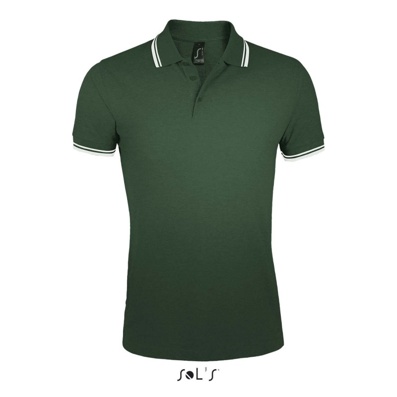 Polo de algodón de hombre Pasadena