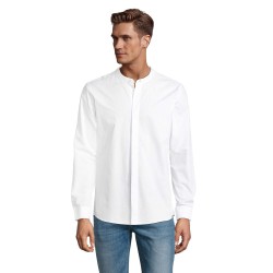Camisa de cuello mao de hombre Bart