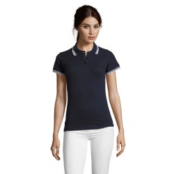 Polo de algodón de mujer Pasadena