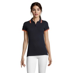Polo de algodón de mujer Pasadena