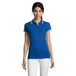 Polo de algodón de mujer Pasadena