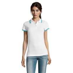 Polo de algodón de mujer Pasadena
