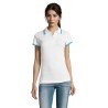 Polo de algodón de mujer Pasadena