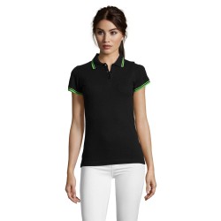 Polo de algodón de mujer Pasadena