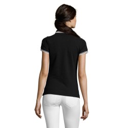 Polo de algodón de mujer Pasadena