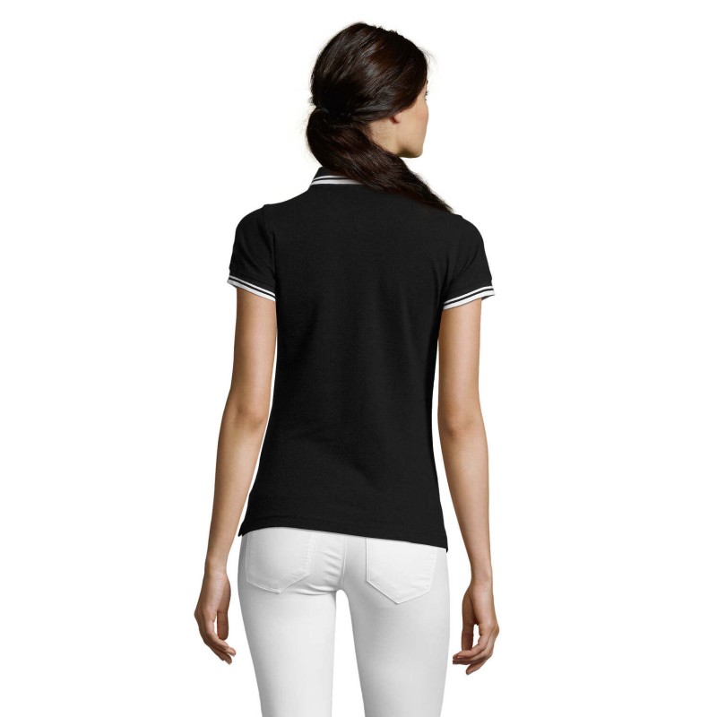 Polo de algodón de mujer Pasadena