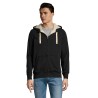 Sudadera unisex con cremallera y capucha Sherpa