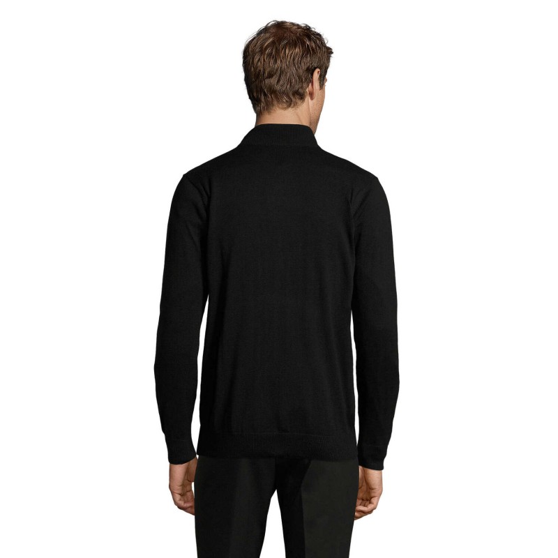 Chaqueta de punto con cremallera de hombre Gordon