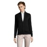 Chaqueta de punto con cremallera de mujer Gordon
