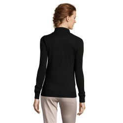 Chaqueta de punto con cremallera de mujer Gordon