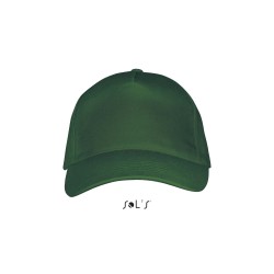 Gorra de algodón de 5 paneles Long Beach