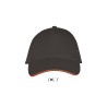 Gorra de algodón de 5 paneles Long Beach