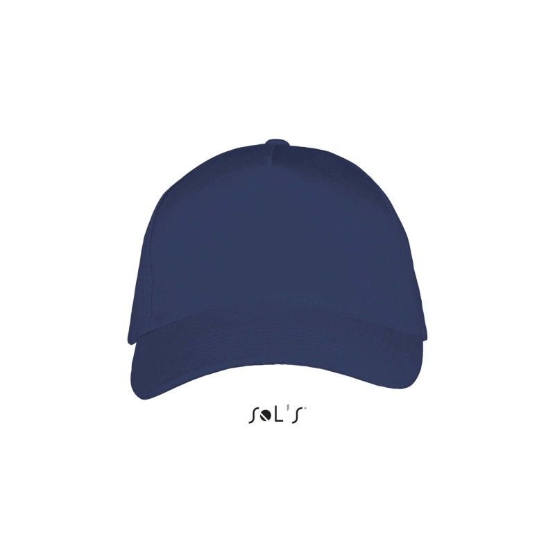 Gorra de algodón de 5 paneles Long Beach