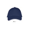 Gorra de algodón de 5 paneles Long Beach
