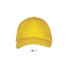 Gorra de algodón de 5 paneles Long Beach