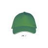 Gorra de algodón de 5 paneles Long Beach