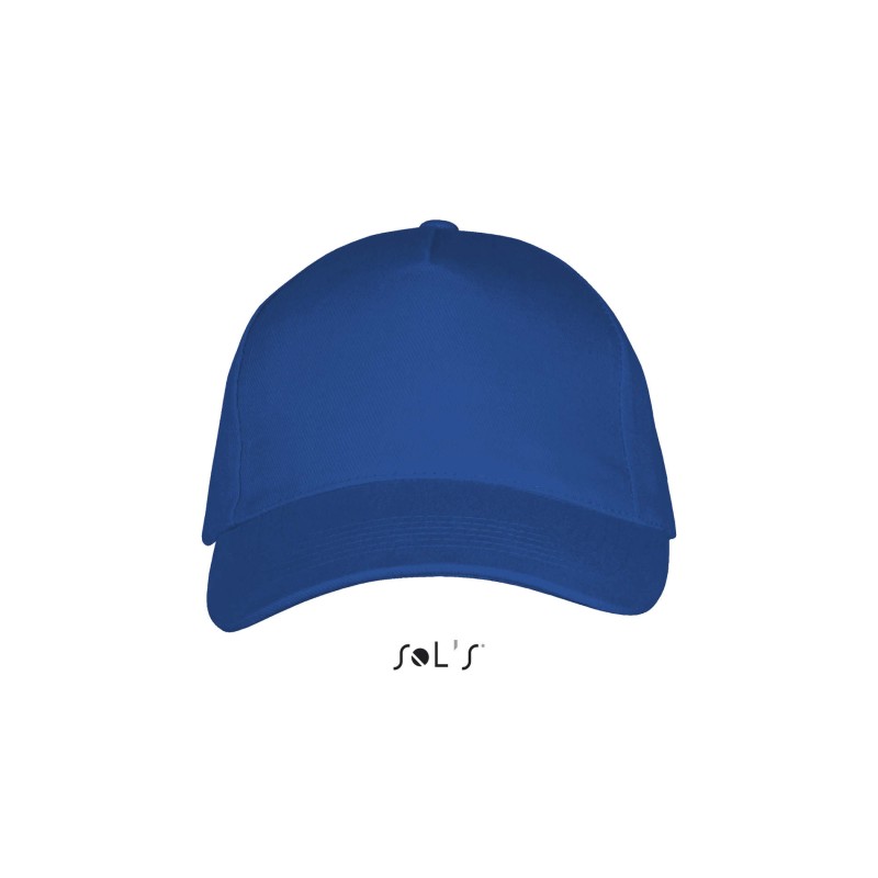 Gorra de algodón de 5 paneles Long Beach