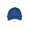 Gorra de algodón de 5 paneles Long Beach
