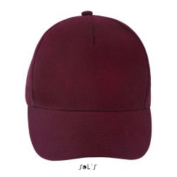 Gorra de algodón de 5 paneles Long Beach