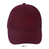 Gorra de algodón de 5 paneles Long Beach